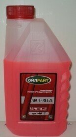 Антифриз OILRIGHT -40 (красный) (1кг) OIL RIGHT, 2909